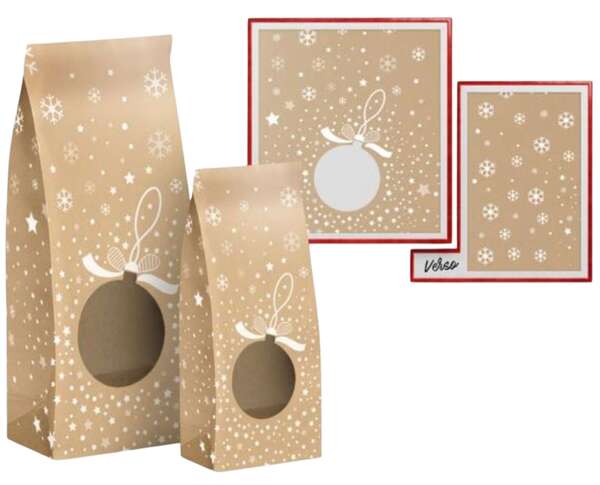 Imagen del producto BOLSA DE NIEVE KRAFT - NAVIDAD