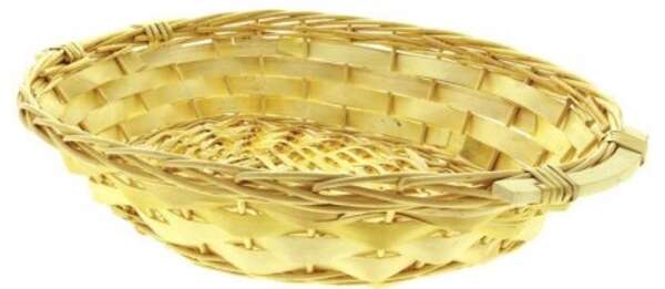 Imagen del producto Cesta de mimbre ovalada