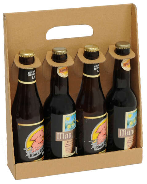 Imagen del producto Estuche para 4 botellas Long Neck