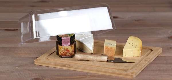 Imagen del producto Bandeja + quesera rectangular