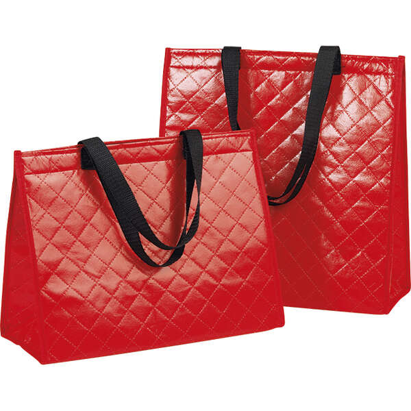 Imagen del producto Bolsa isotérmica rectangular roja 