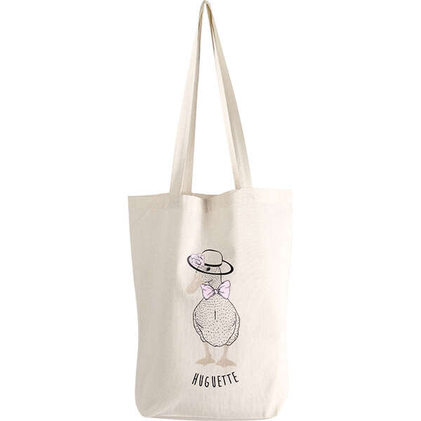 Imagen del producto Bolsa de algodón con decoración 