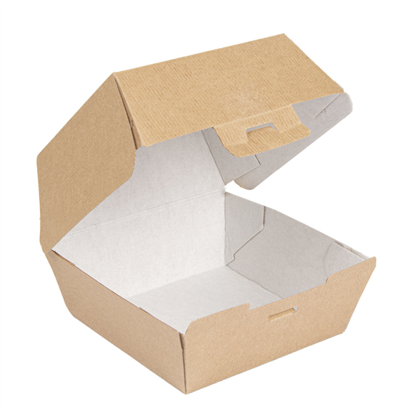 Imagen del producto 50 cajas para hamburguesas ThePack® 220 g natural 