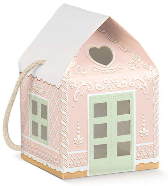Imagen del producto Pequeña casa rosa pastel