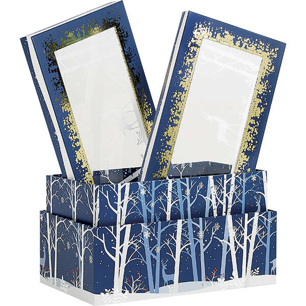 Imagen del producto Caja con ventana Bosque/Reno