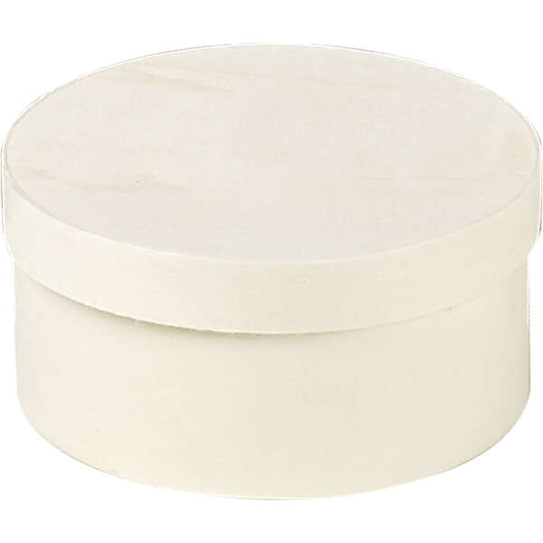 Imagen del producto Caja de madera redonda natural