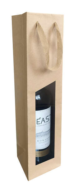 Imagen del producto Bolsa de 1,2,3 botellas Séduction Natural con ventana
