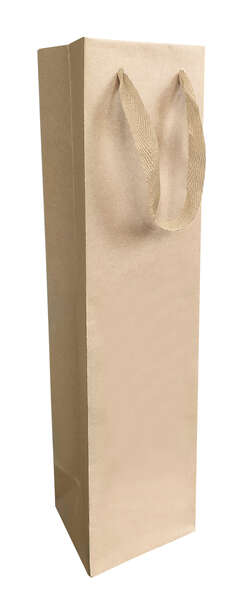 Imagen del producto Bolsa para 1, 2, 3 botellas Seducción color natural sin ventana