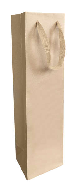 Imagen del producto Bolsa para 1, 2, 3 botellas Seducción color natural sin ventana
