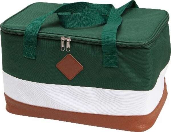 Imagen del producto Bolsa isotérmica 600D verde 