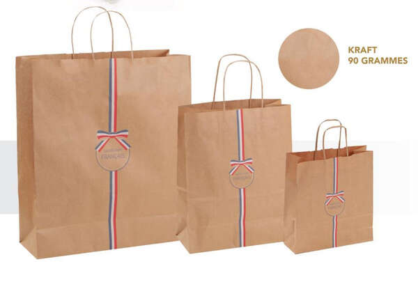 Imagen del producto Bolsa papel kraft 
