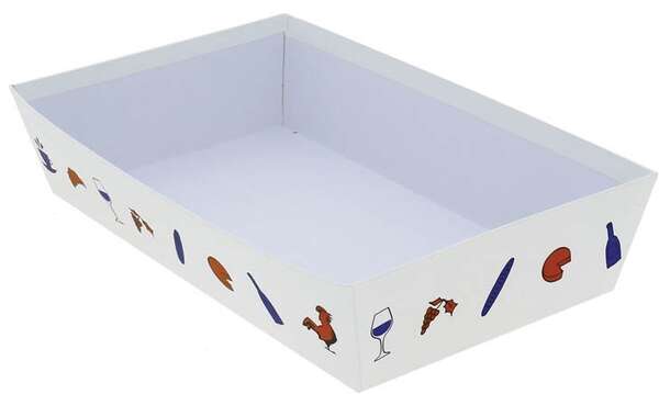 Imagen del producto Bandeja  de cartón Hexágono