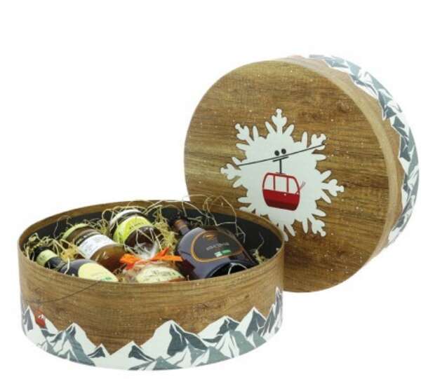 Imagen del producto Lote de 2 cajas redondas Chalet