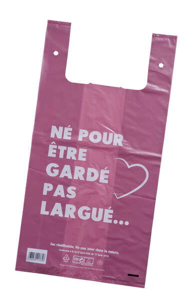 Imagen del producto Bolsas con tirantes motivo Corazón 