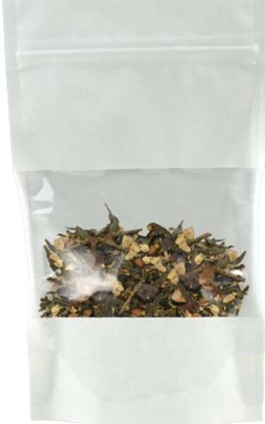 Imagen del producto Bolsitas con cremallera y ventana blancas