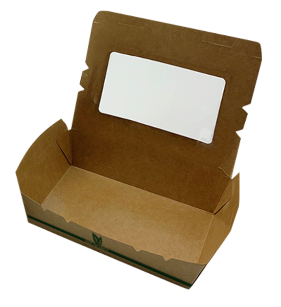 Imagen del producto 50 cajas de kraft con ventana
