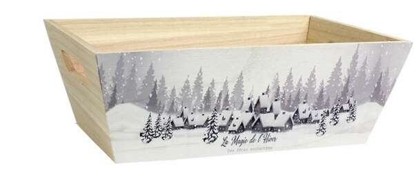 Imagen del producto Bandeja de madera “la magia del invierno”