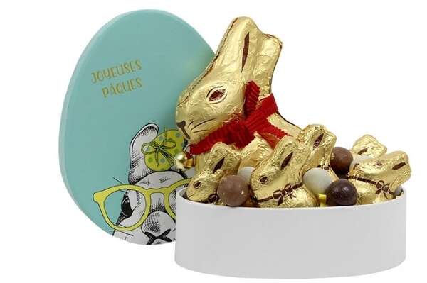 Imagen del producto Caja de Tarjetas de Huevos de “Conejos” de Pascua