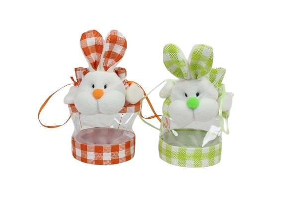 Imagen del producto Lote de 2 bolsitas trasparentes de Pascua 