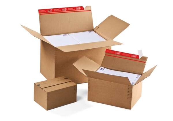 Imagen del producto Cajas de envío ColomPac con fondo automático