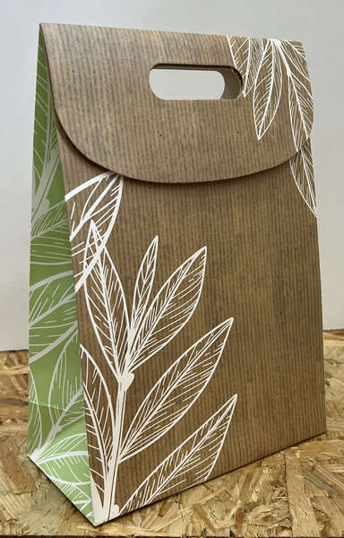 Imagen del producto Bolsa kraft  Hojas