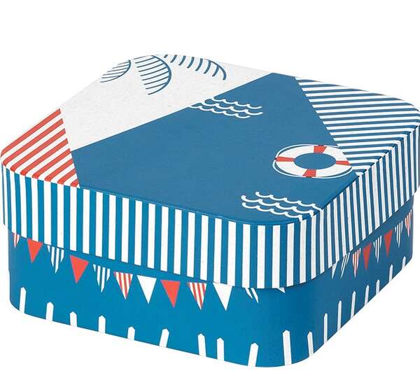 Imagen del producto Caja con decoración marina