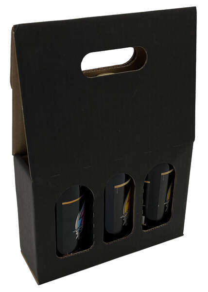 Imagen del producto Estuche 3 y 6 CUELLO LARGO NEGRO