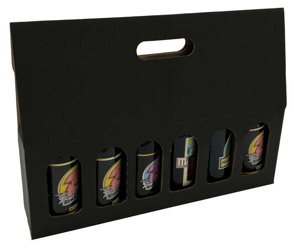 Imagen del producto Estuche 3 y 6 CUELLO LARGO NEGRO
