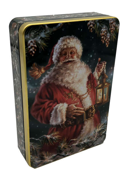 Imagen del producto Caja de metal Santa