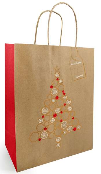 Imagen del producto Bolsa papel  kraft Celebración