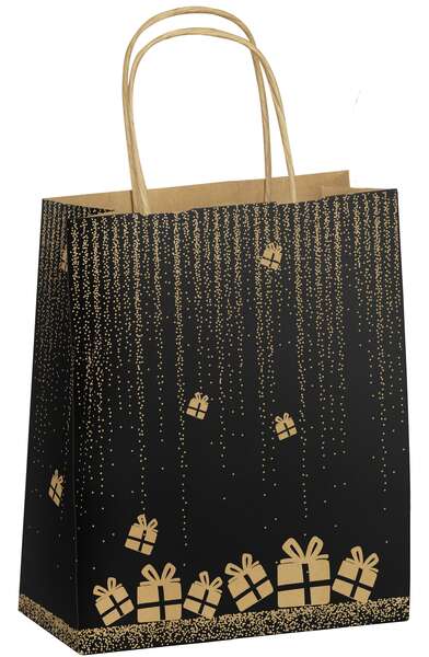 Imagen del producto Bolsa papel kraft de Navidad Gala