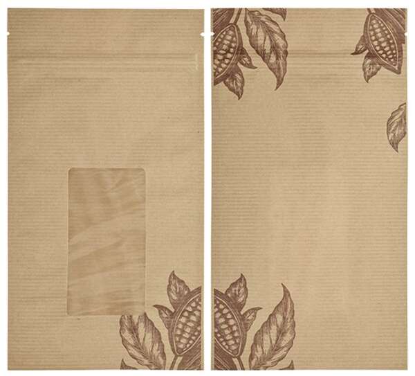 Imagen del producto Estuche reciclable para tableta de chocolate “Cabosses Ecru”