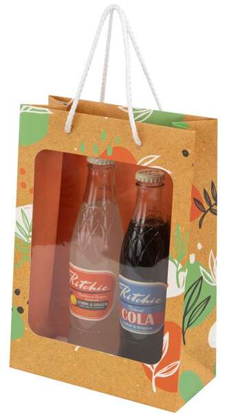 Imagen del producto Bolsa papel kraft Rectangular 
