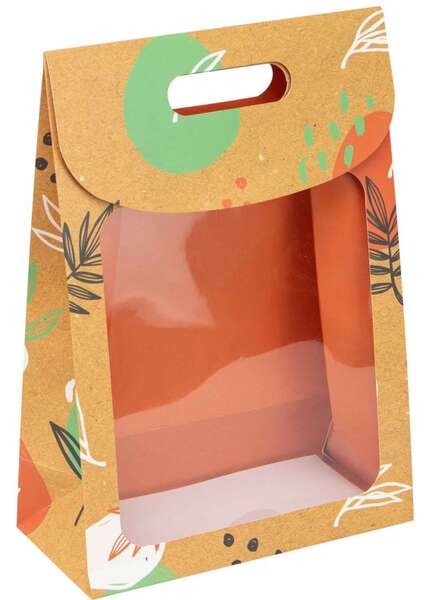 Imagen del producto Bolsa de regalo de cartón con ventana 