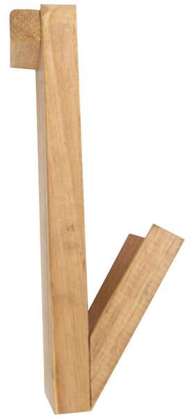 Imagen del producto Cuchillo de madera para ostras con soporte 
