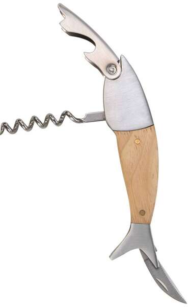 Imagen del producto Limonadier Pez Metal Plata