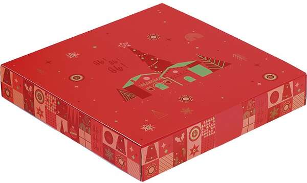 Imagen del producto Calendario de Adviento en Caja de Cartón Colección “Mosaico Festivo”