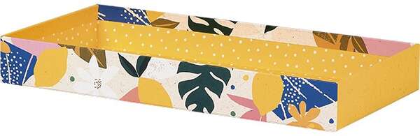 Imagen del producto Bandeja de Cartón Rectángulo Colección “Citrus Garden”