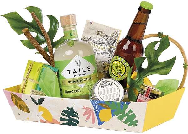 Imagen del producto Bandeja de Cartón Rectángulo Colección “Citrus Garden”