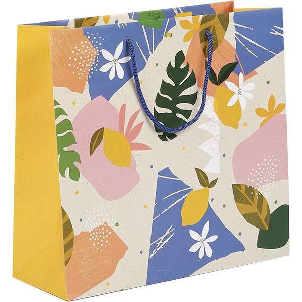 Imagen del producto Bolsa de Papel Sin Ventana Colección “Citrus Garden”