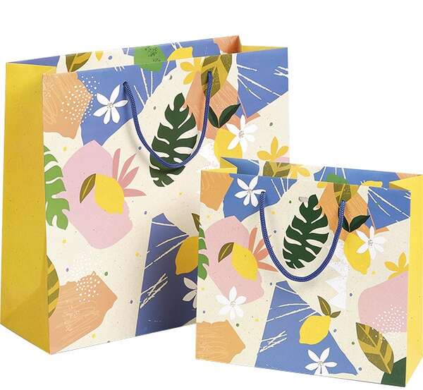 Imagen del producto Bolsa de Papel Sin Ventana Colección “Citrus Garden”