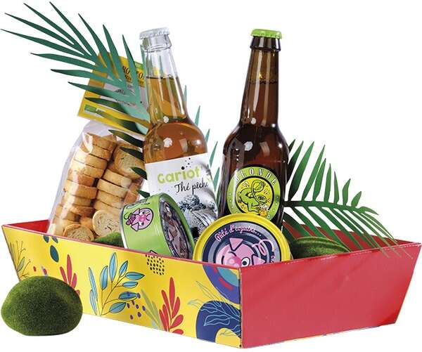 Imagen del producto Bandeja de Cartón Rectángulo Colección “Sabores de Verano”