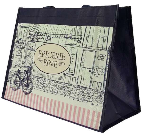 Imagen del producto Bolsa de compras de polipropileno decoración 