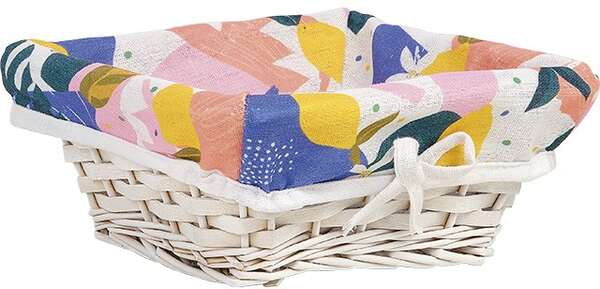Imagen del producto Bandeja de Mimbre Cuadrada Colección “Citrus Garden”