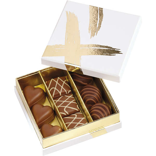 Imagen del producto Caja de Cartón Cuadrada de Chocolate Colección “Signature”