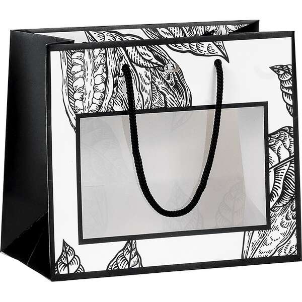 Imagen del producto Bolsa  papel kraft con ventana colección 