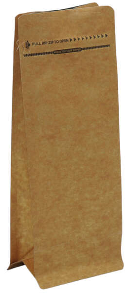 Imagen del producto Sachet ZIP kraft intérieur ALU - Version OR
