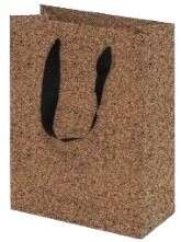 Imagen del producto Bolsa asa cordon decorada corcho