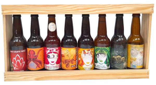 Imagen del producto Caja 8x33cl medio metro Cuello Largo