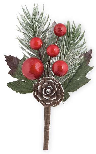 Imagen del producto Pick decoración Árboles de Navidad rojos